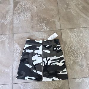 Camo skirt
